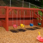 Tadpoles yard swings